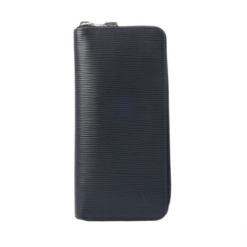 ルイ ヴィトン ジッピーウォレット ヴェルティカル ブルーマリーヌ M61828 エピレザー メンズ 財布 【中古】【purse】