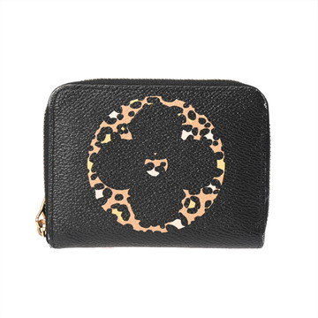 ルイ ヴィトン モノグラムジャングル ジッピーコインパース  ブラック/イエロー M67878 ユニセックス 財布 【中古】【purse】