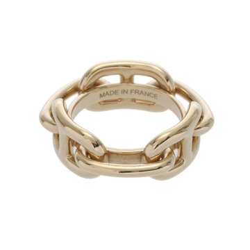 エルメス スカーフリング 90 レガート 真鍮/パーマプラス仕上げ ユニセックス ジュエリー 【中古】【jewelry】