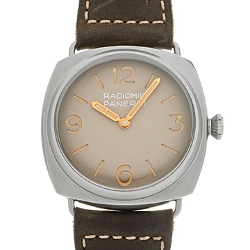 パネライ ラジオミール トレ ジョルニ PAM01350 グラデーションベージュ メンズ 時計 【中古】【wristwatch】