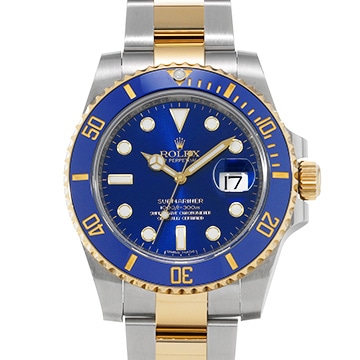 ロレックス サブマリーナ デイト 116613LB ブルー メンズ 時計 【中古】【wristwatch】