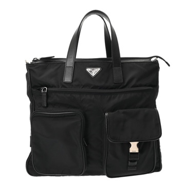 プラダ 2Wayトートバッグ ブラック VA0610 ナイロン レディース バッグ 【中古】【bag】