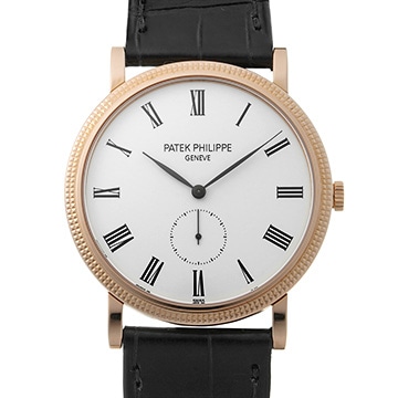 パテック フィリップ カラトラバ 5119R-001 ホワイト メンズ 時計 【中古】【wristwatch】