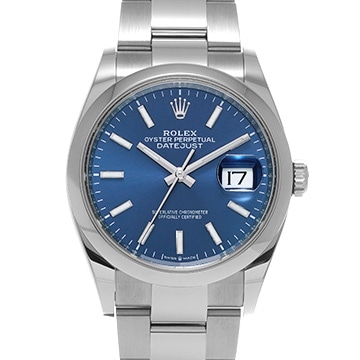 ロレックス デイトジャスト 36 126200 ブライトブルー メンズ 時計 【新品】【wristwatch】