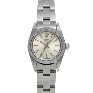 ロレックス オイスターパーペチュアル 76030 シルバー レディース 時計 【中古】【wristwatch】
