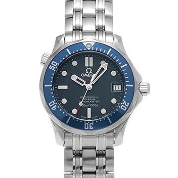 オメガ シーマスター ダイバー300 コーアクシャル 2222.80 ブルー メンズ 時計 【中古】【wristwatch】