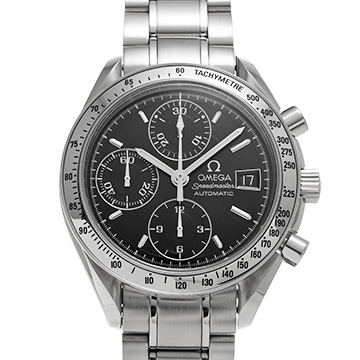 オメガ スピードマスター デイト 3513.50 ブラック メンズ 時計 【中古】【wristwatch】