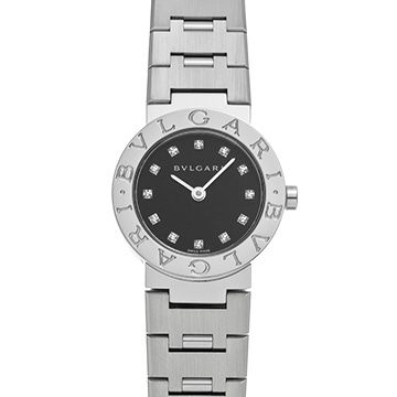 ブルガリ ブルガリ ブルガリ BB23SS/12 ブラック/ダイヤモンド レディース 時計 【中古】【wristwatch】