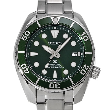 セイコー プロスペックス ダイバー スキューバ SBDC081 グリーン メンズ 時計 【中古】【wristwatch】
