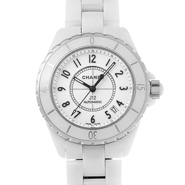 シャネル J12 38MM H0970 ホワイト メンズ 時計 【中古】【wristwatch】