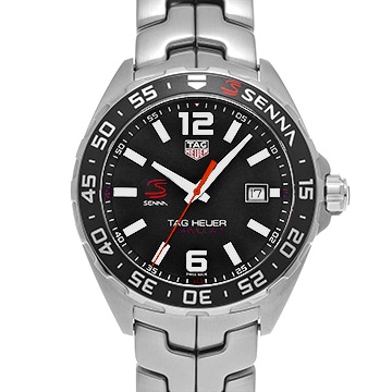 タグ ホイヤー フォーミュラ1 クォーツ WAZ1012.BA0883 ブラック メンズ 時計 【中古】【wristwatch】