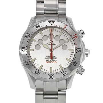 オメガ シーマスター 300 ジャックマイヨール 1999 175.0518 シルバー メンズ 時計 【中古】【wristwatch】