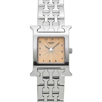 エルメス Hウォッチ HH1.210 オレンジ レディース 時計 【中古】【wristwatch】