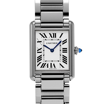 カルティエ タンク マスト LM WSTA0052 シルバー メンズ 時計 【中古】【wristwatch】