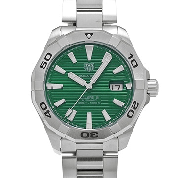 タグ ホイヤー アクアレーサー キャリバー5 WAY2015.BA0927 グリーン メンズ 時計 【中古】【wristwatch】