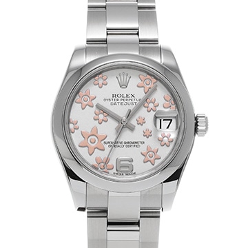 ロレックス デイトジャスト 178240 シルバーフラワー ユニセックス 時計 【中古】【wristwatch】