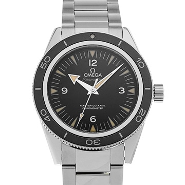 オメガ シーマスター 300 マスターコーアクシャル 233.30.41.21.01.001 ブラック メンズ 時計 【中古】【wristwatch】