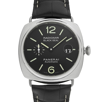 パネライ ラジオミール ブラックシール オートマティック PAM00287 ブラック メンズ 時計 【中古】【wristwatch】