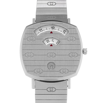 グッチ グリップ YA157401 ホワイト メンズ 時計 【中古】【wristwatch】