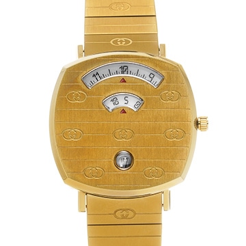 グッチ グリップ YA157403 ホワイト ユニセックス 時計 【中古】【wristwatch】