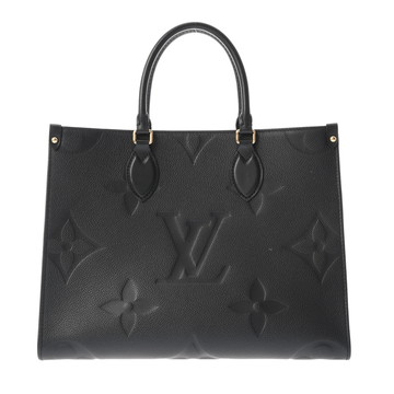 ルイ ヴィトン バイカラーモノグラムアンプラント オンザゴー MM 2WAY ノワール M45495 レディース バッグ 【中古】【bag】