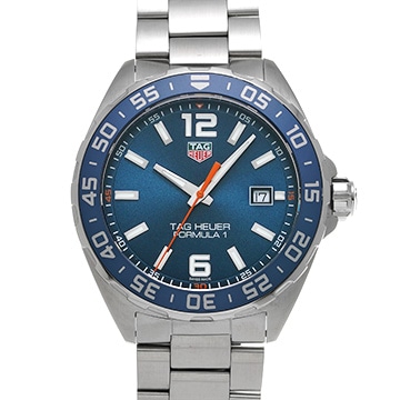 タグ ホイヤー フォーミュラ1 クォーツ WAZ1010.BA0842 ブルー メンズ 時計 【中古】【wristwatch】