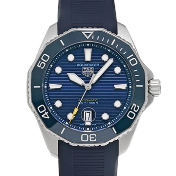 タグ ホイヤー アクアレーサー プロフェッショナル300 キャリバー 5 WBP201B.FT6198 ブルー メンズ 時計 【中古】【wristwatch】