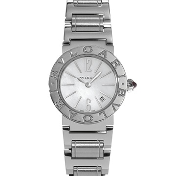 ブルガリ ブルガリブルガリ BBL26S ホワイトシェル レディース 時計 【中古】【wristwatch】