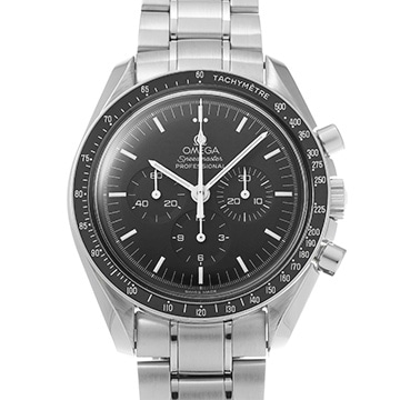 オメガ スピードマスター ムーンウォッチ プロフェッショナル アポロ11号 30th 3560.50 ブラック メンズ 時計 【中古】【wristwatch】