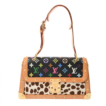 ルイ ヴィトン ノワール M92825 モノグラムマルチカラー/ハラコ レディース バッグ 【中古】【bag】
