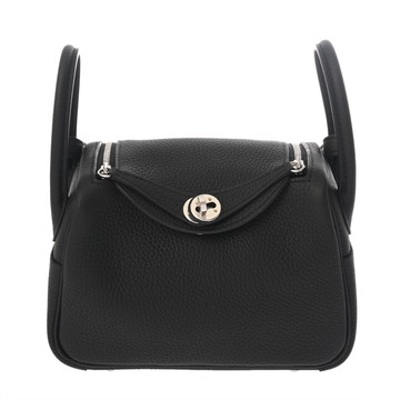 エルメス リンディ ミニ 2 ブラック トリヨンクレマンス レディース バッグ 【未使用】【bag】