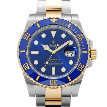 ロレックス サブマリーナ デイト 116613LB ブルー メンズ 時計 【中古】【wristwatch】
