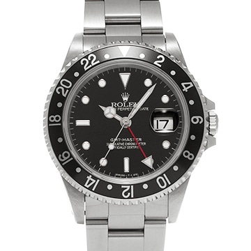 ロレックス GMTマスター 16700 ブラック メンズ 時計 【中古】【wristwatch】