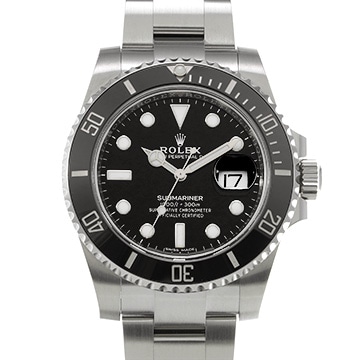 ロレックス サブマリーナ デイト 116610LN ブラック メンズ 時計 【中古】【wristwatch】