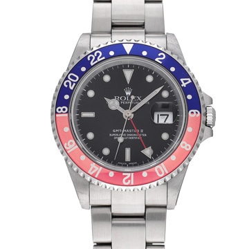ロレックス GMTマスターII 16710 ブラック メンズ 時計 【中古】【wristwatch】