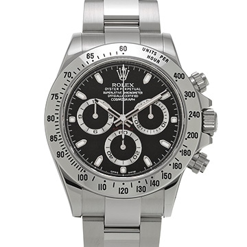 ロレックス コスモグラフ デイトナ 116520 ブラック メンズ 時計 【中古】【wristwatch】