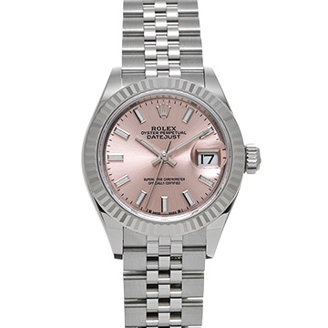 ロレックス レディ デイトジャスト 28 279174 ピンク レディース 時計 【中古】【wristwatch】