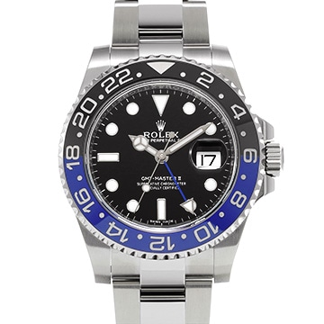 ロレックス GMTマスターII 116710BLNR ブラック メンズ 時計 【中古】【wristwatch】