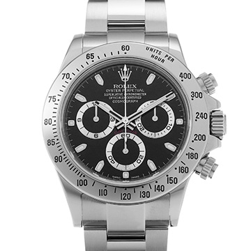ロレックス コスモグラフ デイトナ 116520 ブラック メンズ 時計 【中古】【wristwatch】