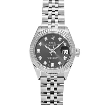 ロレックス レディ デイトジャスト 279174G グレー/ダイヤモンド レディース 時計 【中古】【wristwatch】