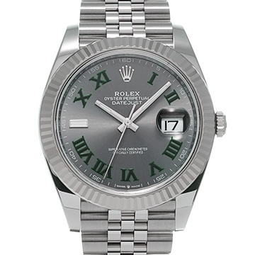 ロレックス デイトジャスト 41 126334 スレート メンズ 時計 【中古】【wristwatch】