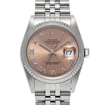 ロレックス デイトジャスト 16234 ピンク メンズ 時計 【中古】【wristwatch】