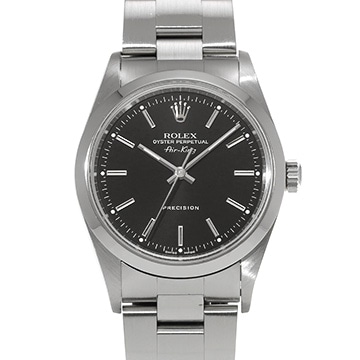 ロレックス エアキング 14000M ブラック メンズ 時計 【中古】【wristwatch】