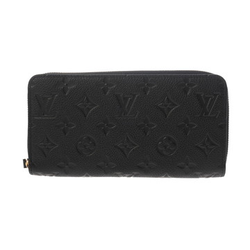 ルイ ヴィトン モノグラムアンプラント ジッピーウォレット  ノワール M60571 メンズ 財布 【中古】【purse】