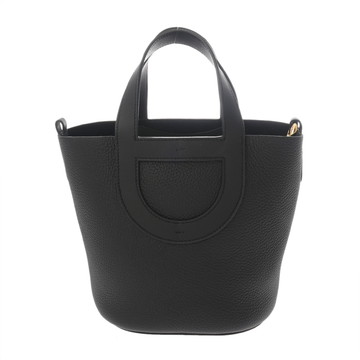 エルメス インザループ 18 ブラック トリヨンクレマンス/ヴォースイフト レディース バッグ 【中古】【bag】