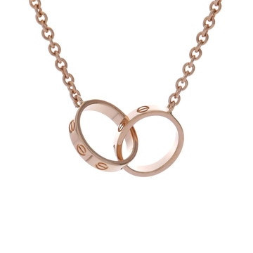 カルティエ ベビーラブ ネックレス ゴールド K18ピンクゴールド PG レディース ジュエリー 【中古】【jewelry】