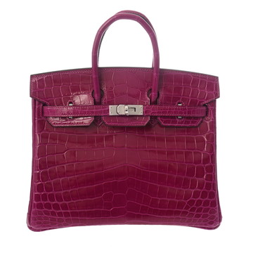 エルメス バーキン 25 ローズパープル ニロティカスリセ レディース バッグ 【中古】【bag】