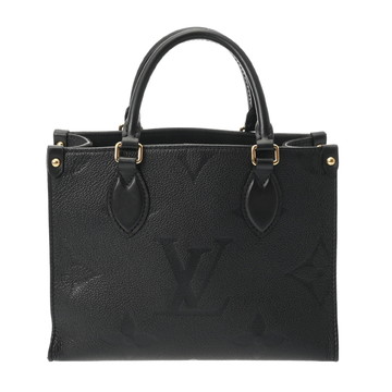 ルイ ヴィトン モノグラムジャイアントアンプラント オンザゴー PM 2WAY ノワール M45653 レザー レディース バッグ 【中古】【bag】