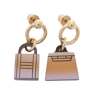 エルメス アミュレット マロキニエ フュージョン  マルチカラー バッファローホーン/ゴールド金具 ユニセックス ジュエリー 【中古】【jewelry】