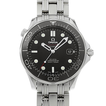 オメガ シーマスター ダイバー300 コーアクシャル 212.30.41.20.01.003 ブラック メンズ 時計 【中古】【wristwatch】